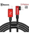 Baseus MVP Elbow Type-C to iPhone PD 18W Hızlı Şarj Usb Kablo 1metre-(5775)