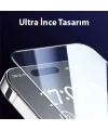 Baseus Schott iPhone 15 Pro Max HD Tempered Full Koruma Cam Ekran Koruyucu-(5775)