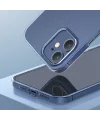 Baseus Simple Case İPhone 12 Mini 5.4 İnce Silikon Şeffaf Kılıf-(5775)