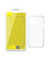 Baseus Simple Case İPhone 12 Pro 6.1 İnce Şeffaf Silikon Kılıf-(5775)