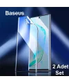 Baseus Sm Galaxy Note 10 Full Ekran Koruyucu 0.15mm 2 Adet Set 0.15MM FULL-SCREEN CURVED ANTI-EXPLOS-(5775)