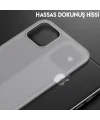 Baseus Wing Case İPhone 11 Pro 5.8  Ultra İnce Lux Mat Şeffaf Kılıf-(5775)
