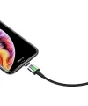 Baseus Zinc Magnetic Usb Kablo Şarj İPhone 14-13-12-11 1Metre-(5775)