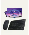 Bluetooth 5.3 Destekli Şarjlı Taşınabilir Klavye + Mouse Kombinasyonu