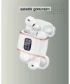 Bluetooth 5.3 Kulaklık – Kulakiçi ANC+ENC 4 Adet Set Dijital Göstergeli