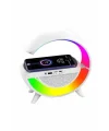 Bluetooth Hoparlör G Şekli Atmosfer Akıllı Rgb Lamba Wireless Kablosuz Şarj