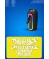 Bluetooth Hoparlör USB Şarjlı Uzun Pil Ömrü Android ve İOS Uyumlu Renkli