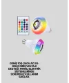 Bluetooth Hoparlörlü LED Ampul – 12W Enerji Tasarruflu