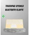 Bluetooth Klavye – Kablosuz Sessiz Tuşlu Android iOS Windows Uyumlu Kompakt Taşınabilir Tasarım