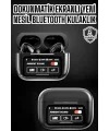Bluetooth Kulaklık Kablosuz Ekranlı ANC/ENC Destekli Dokunmatik
