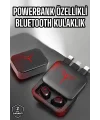Bluetooth Kulaklık Powerbank Özelliği Yüksek Ses Kaliteli TWS Kulaklık