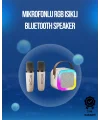 Bluetooth USB ve AUX Girişli Çok Fonksiyonlu Karaoke Hoparlör