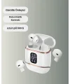 Çift Kulaklıklı Bluetooth Kulaklık – 4 Adet ANC-ENC Şarj Kutulu Dijital Göstergeli