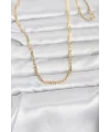 CM 14K Gold Renk 60 cm Zincir Kadın Kolye