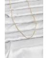CM 14K Gold Renk 60 cm Zincirli Kadın Kolye