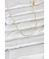 CM 14K Gold Renk 60 cm Zincirli Kadın Kolye