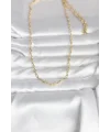 CM 14K Gold Renk Ataç Zincir Model 60 cm Kadın Kolye