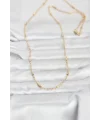 CM 14K Gold Renk Bar Zincir Model 60 cm Kadın Kolye