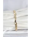 CM 14K Gold Renk Ezme Kalın Zincir Model Kadın Bileklik