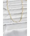 CM 14K Gold Renk Ezme Zincir 60 cm Kadın Kolye
