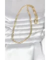 CM 14K Gold Renk Kalın Zincir Model 60 cm Kadın Kolye