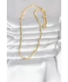 CM 14K Gold Renk Topçuk Model 60 cm Kadın Kolye