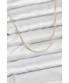 CM 14K Gold Renk Yılan Zincir Model Kadın Kolye