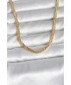 CM 14K Gold Renk Zincir Model 45 cm Kadın Kolye