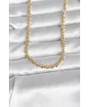 CM 14K Gold Renk Zincir Model 60 cm Kadın Kolye