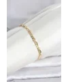 CM 14K Gold Renk Zincir Model Kadın Bileklik