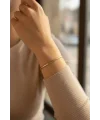 CM Gold Renk Lazer Kesim 65 mm Bilezik