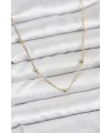 CM Gold Renk Top Zincirli Kadın Kolye