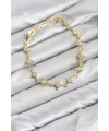 CM Kutup Yıldızı Model Gold Renk Zirkon Taşlı Kadın Bileklik