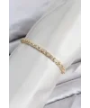 CM Model Zirkon Taşlı VIP Seri Gold Renk Pirinç Kadın Bileklik