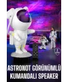 Çocuklara Özel Projeksiyon Astronot Lamba Speaker Sevimli
