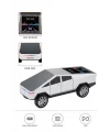 D68 Cyber Model Araba Tasarımlı Bluetooth Hoparlör 15w Güçlü Ses Rgb Led /tws/usb Beyaz