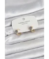 Deniz Kabuğu Model Gold Pirinç Çocuk Küpe