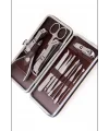 Deri Çantalı 12li Manikür Seti