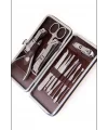 Deri Çantalı 12li Manikür Seti