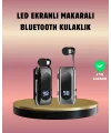 Dijital Göstergeli Bluetooth Kulaklık – Klipsli ve Şık Tasarım