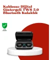 Dokunmatik Kontrollü ABS Malzemeli Bluetooth Kulaklık + Yüksek Kapasiteli Kutu