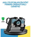 Dört Parmak Destekli Mobil Gamepad Tetikli Oyun Kontrolcüsü