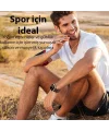 Dux Ducis Apple Watch 42/44/45MM için Manyetik Armor Silikon Kordon Kayış-(5775)
