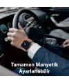 Dux Ducis Apple Watch 42/44/45MM için Milanese Premium Milano Loop Kayış Kordon-(5775)