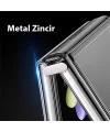 Dux Ducis Crystal Clin Series Samsung Galaxy Z Flip3 5G Shockproof Şeffaf Silikon Kılıf-(5775)