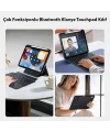 Dux Ducis iPad 10(2022) DK Series Kablosuz Bluetooth Klavye Touchpad Kılıf-(5775)