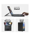 Dux Ducis iPad 7- 8-9 10.2  iPad Air3- iPad Pro 10.5(2017) DK Series Kablosuz Bluetooth Klavye-(5775)