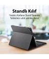 Dux Ducis iPad Pro 12.9 (2020/2021/2022) TK Series Kablosuz Bluetooth Klavye Touchpad Kılıf-(5775)