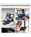 Dux Ducis iPad Pro 12.9 DK Series Kablosuz Bluetooth Klavye Touchpad Kılıf-(5775)