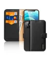 Dux Ducis iPhone 12 - 12 Pro Kılıf Mıknatıslı Cüzdanlı Deri Kılıf Hivo Series-(5775)